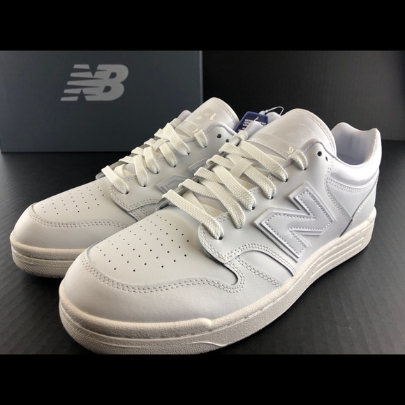 NEW Balance 480 BB480LWW Triple White Sail Low 990 991 550 650 Harlow DS… - Picture 2 of 13